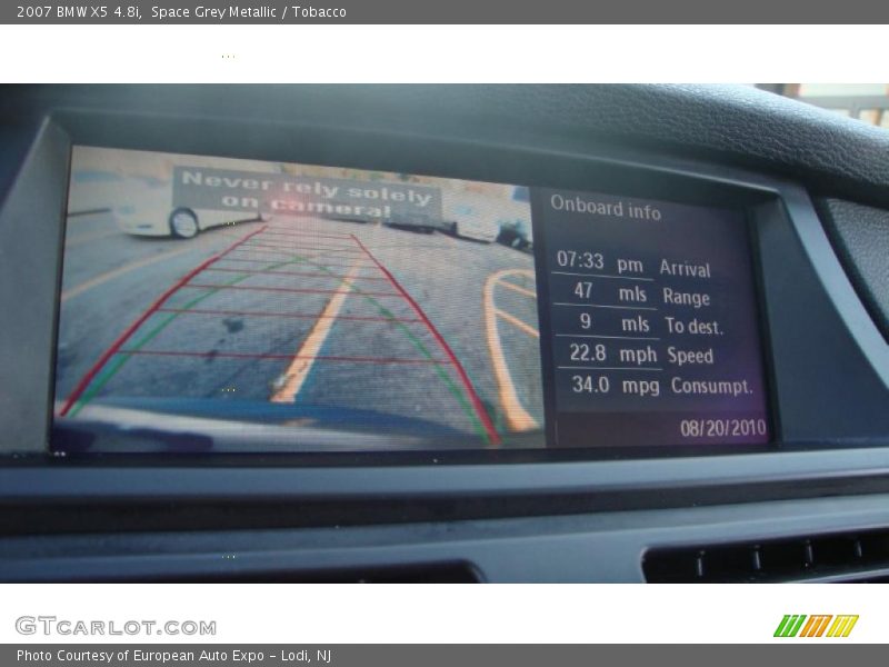 Space Grey Metallic / Tobacco 2007 BMW X5 4.8i