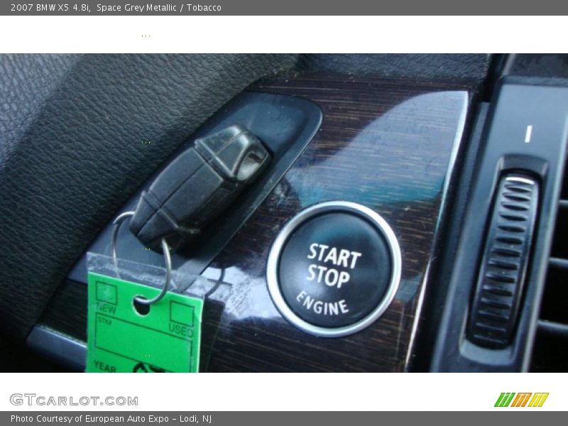 Space Grey Metallic / Tobacco 2007 BMW X5 4.8i