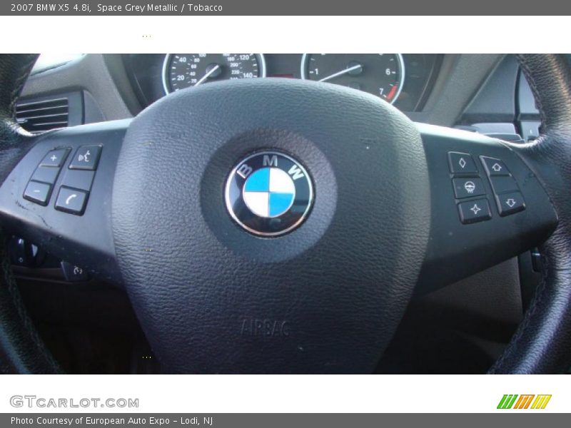 Space Grey Metallic / Tobacco 2007 BMW X5 4.8i