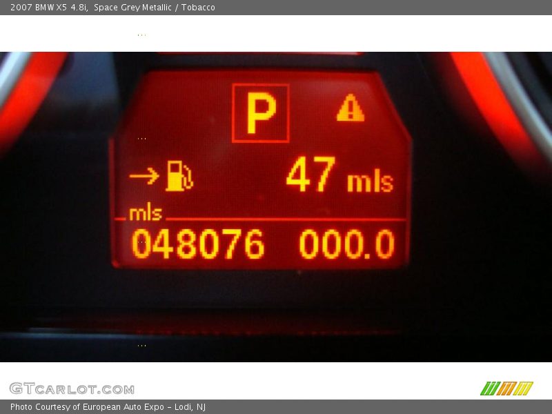 Space Grey Metallic / Tobacco 2007 BMW X5 4.8i