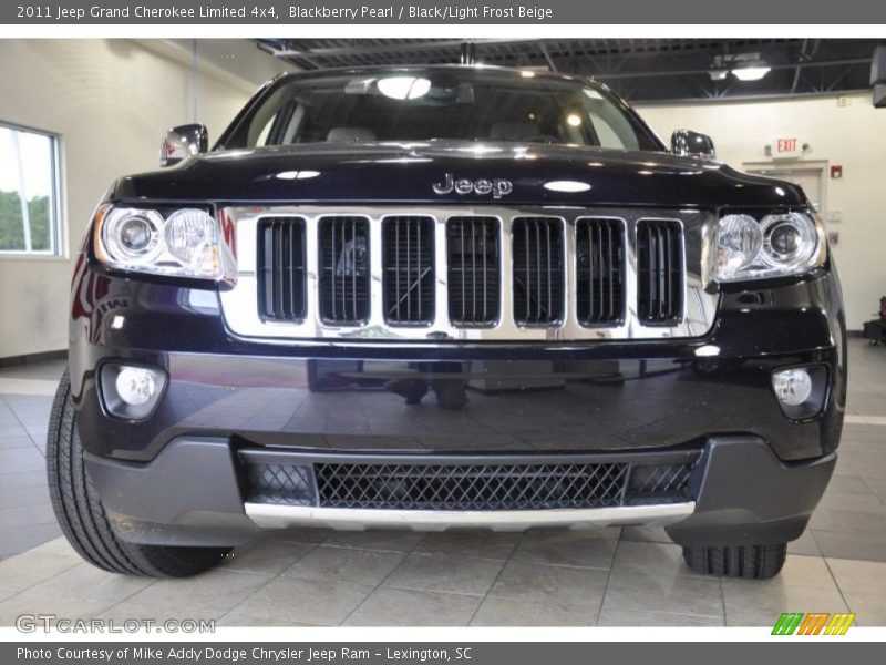 Blackberry Pearl / Black/Light Frost Beige 2011 Jeep Grand Cherokee Limited 4x4