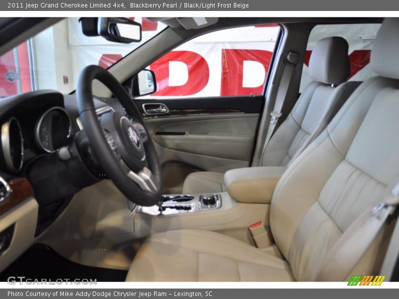 Blackberry Pearl / Black/Light Frost Beige 2011 Jeep Grand Cherokee Limited 4x4