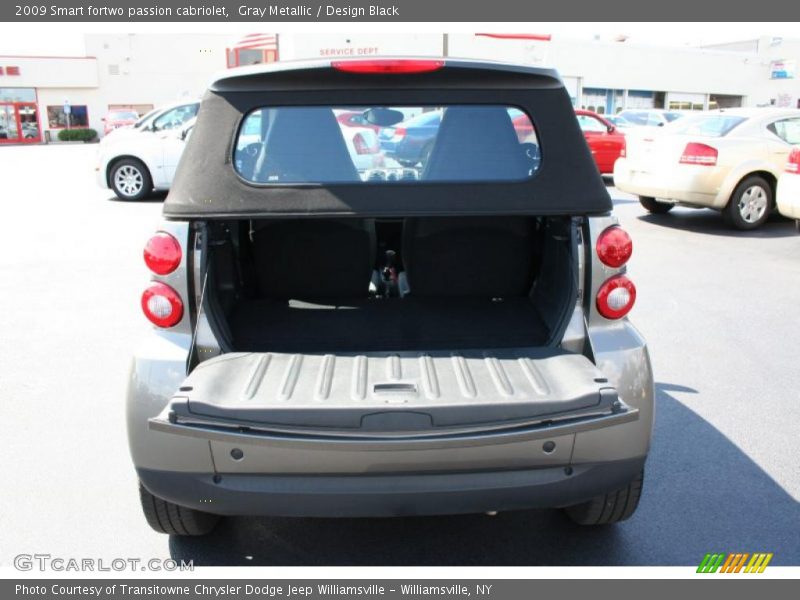 Gray Metallic / Design Black 2009 Smart fortwo passion cabriolet