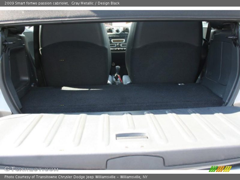 Gray Metallic / Design Black 2009 Smart fortwo passion cabriolet
