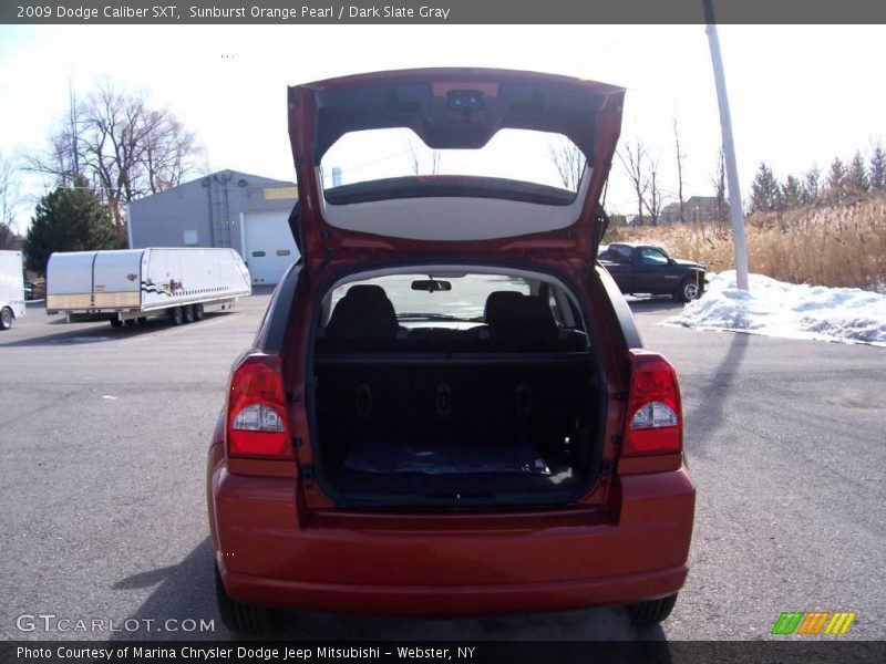 Sunburst Orange Pearl / Dark Slate Gray 2009 Dodge Caliber SXT