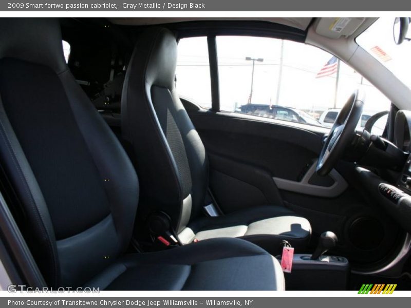 Gray Metallic / Design Black 2009 Smart fortwo passion cabriolet