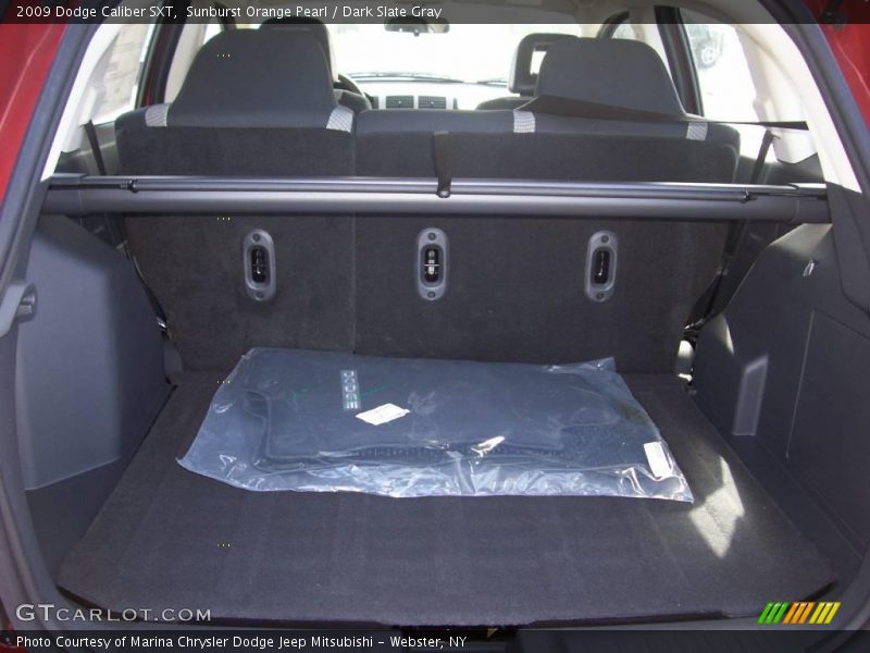 Sunburst Orange Pearl / Dark Slate Gray 2009 Dodge Caliber SXT