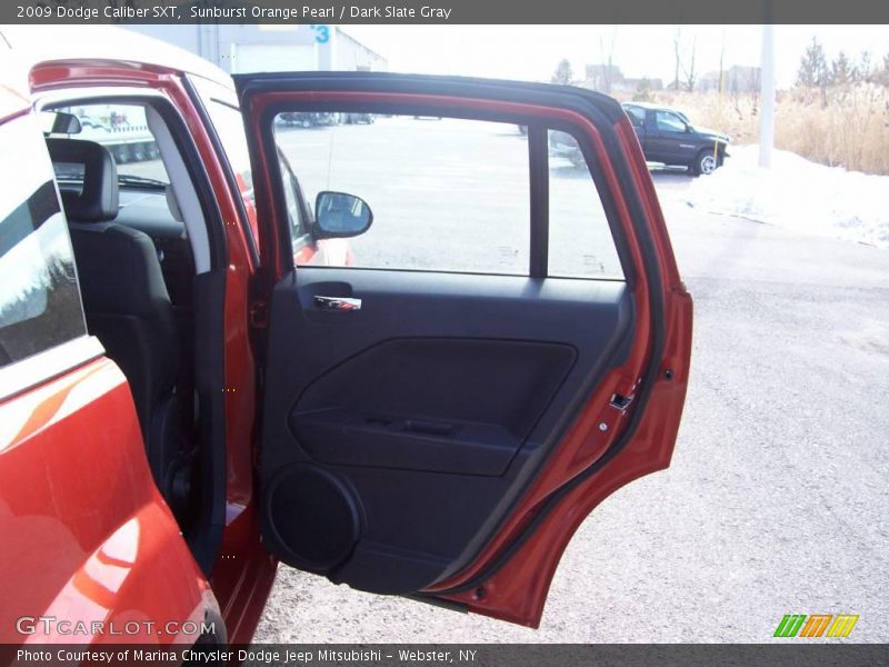 Sunburst Orange Pearl / Dark Slate Gray 2009 Dodge Caliber SXT