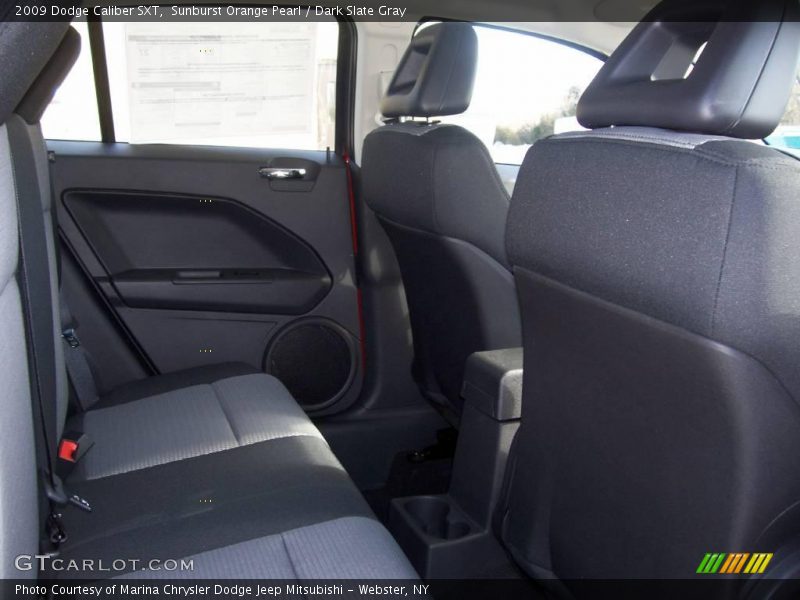 Sunburst Orange Pearl / Dark Slate Gray 2009 Dodge Caliber SXT