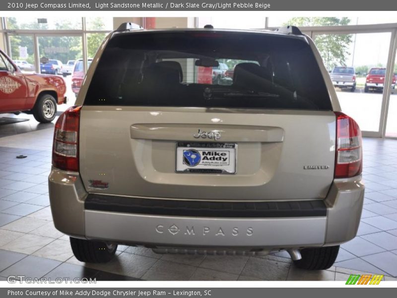Light Sandstone Metallic / Dark Slate Gray/Light Pebble Beige 2010 Jeep Compass Limited
