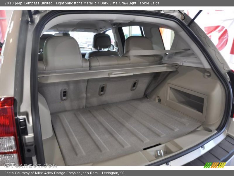 Light Sandstone Metallic / Dark Slate Gray/Light Pebble Beige 2010 Jeep Compass Limited