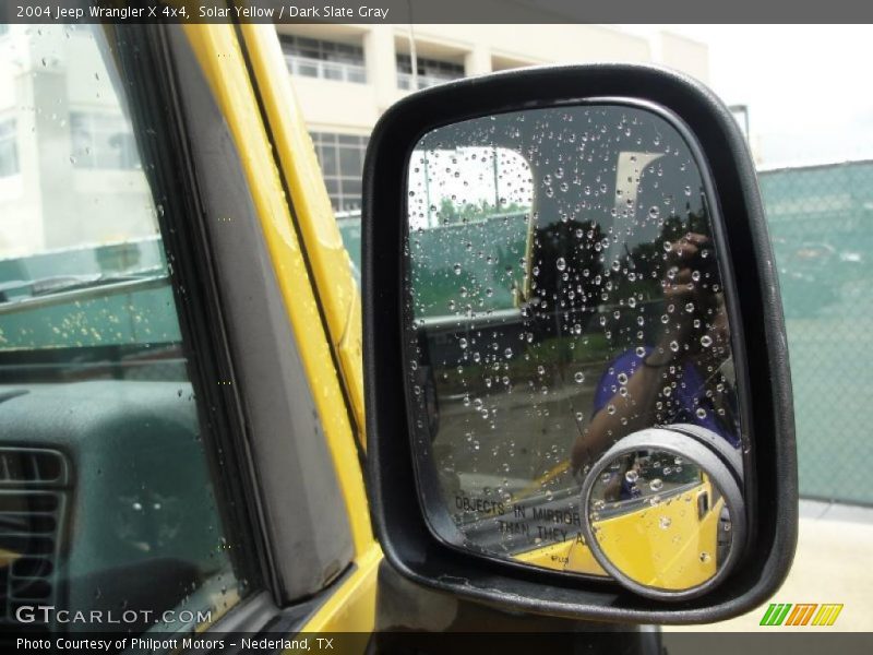 Solar Yellow / Dark Slate Gray 2004 Jeep Wrangler X 4x4