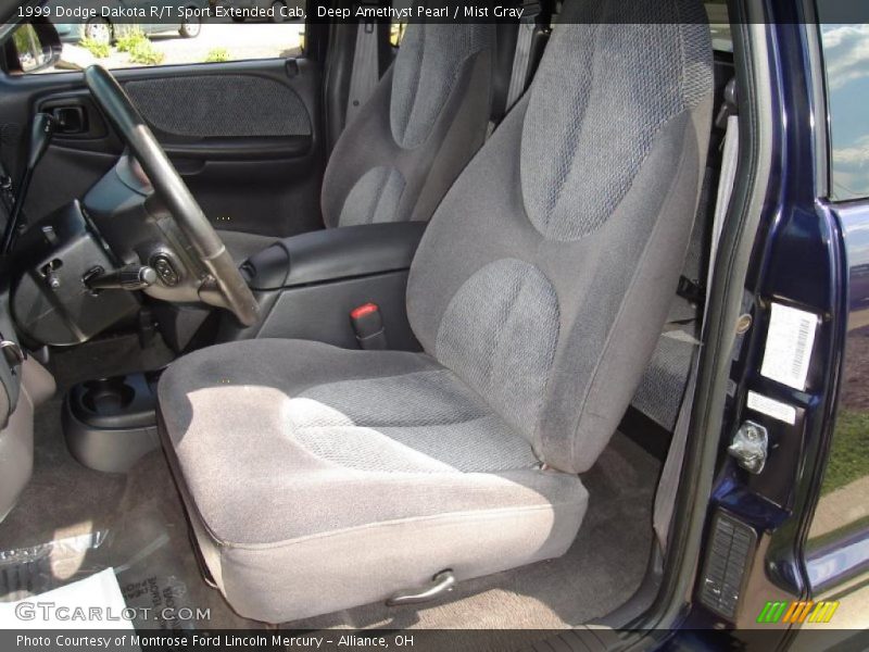Deep Amethyst Pearl / Mist Gray 1999 Dodge Dakota R/T Sport Extended Cab