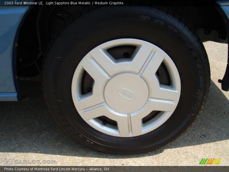 Light Sapphire Blue Metallic / Medium Graphite 2003 Ford Windstar LE