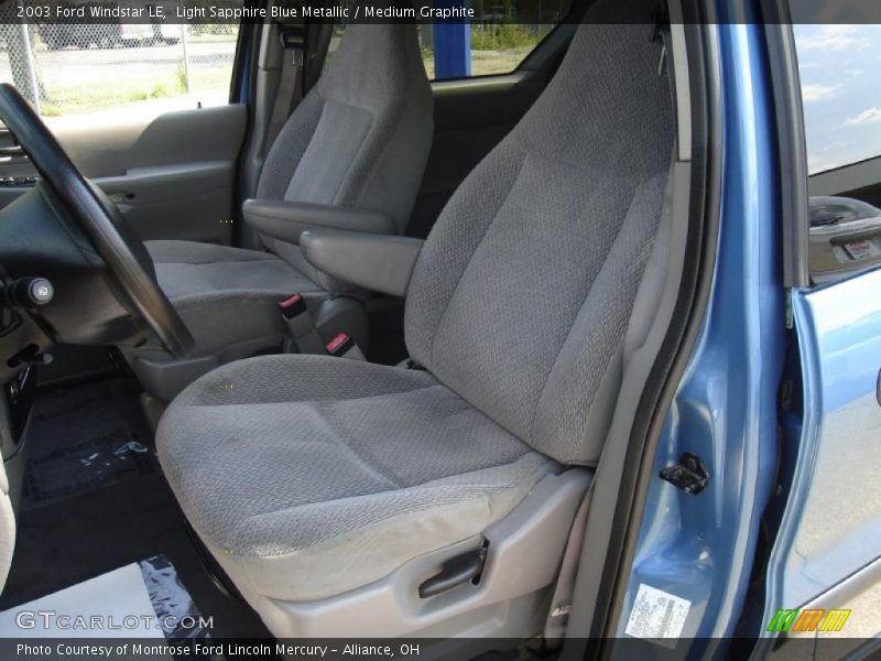 Light Sapphire Blue Metallic / Medium Graphite 2003 Ford Windstar LE