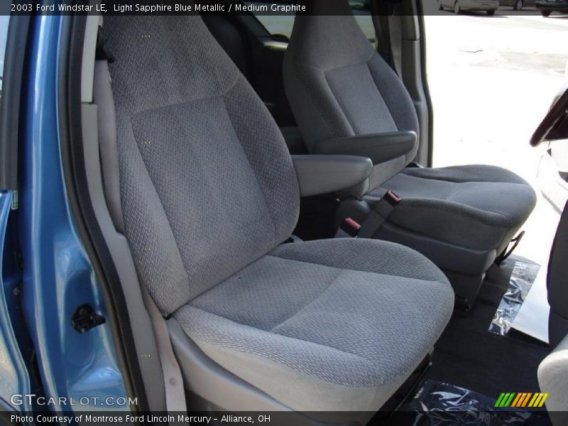 Light Sapphire Blue Metallic / Medium Graphite 2003 Ford Windstar LE