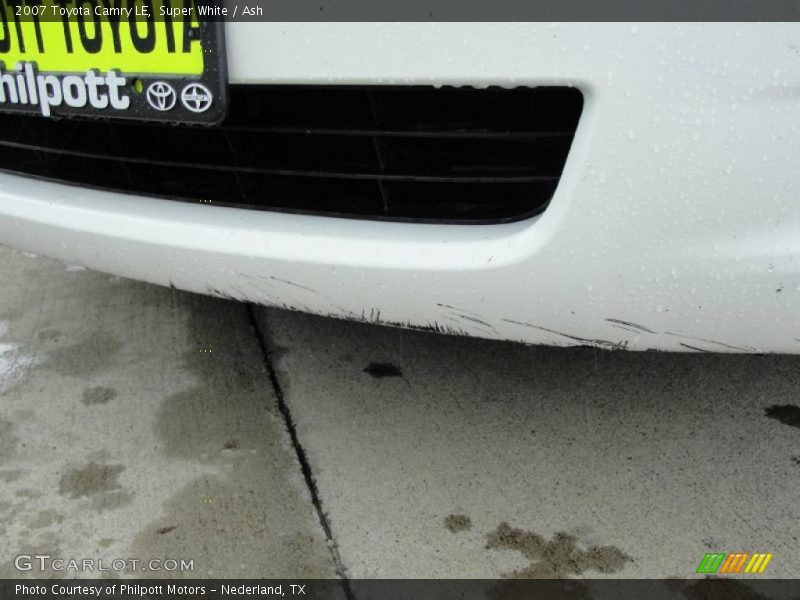 Super White / Ash 2007 Toyota Camry LE
