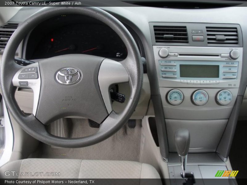 Super White / Ash 2007 Toyota Camry LE
