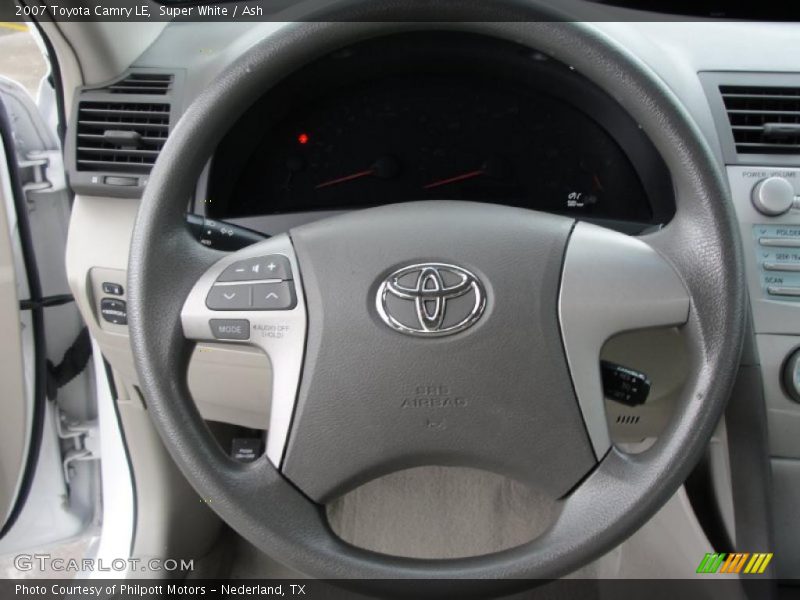 Super White / Ash 2007 Toyota Camry LE