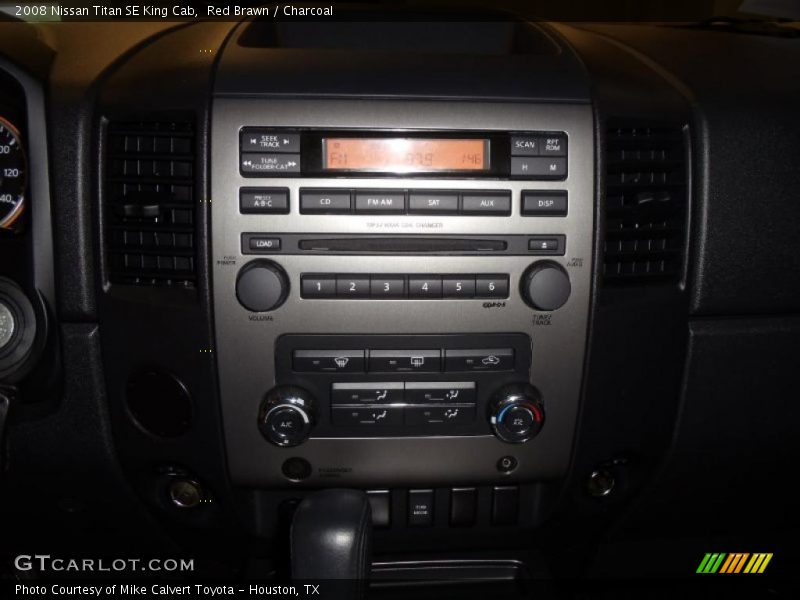 Red Brawn / Charcoal 2008 Nissan Titan SE King Cab