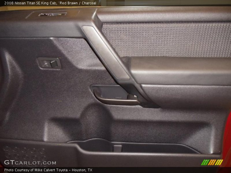 Red Brawn / Charcoal 2008 Nissan Titan SE King Cab