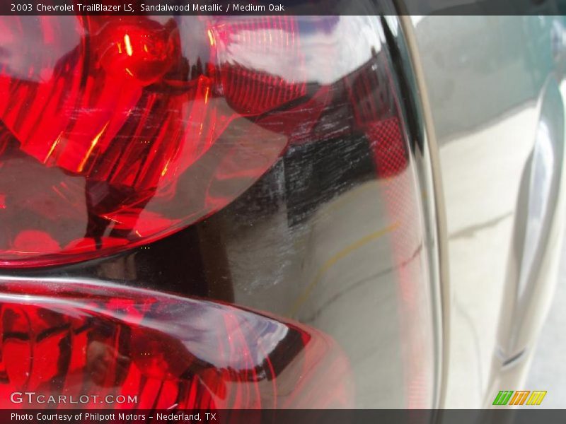 Sandalwood Metallic / Medium Oak 2003 Chevrolet TrailBlazer LS