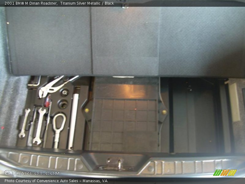 Titanium Silver Metallic / Black 2001 BMW M Dinan Roadster