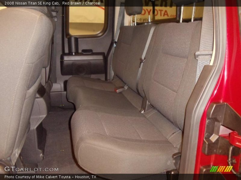 Red Brawn / Charcoal 2008 Nissan Titan SE King Cab