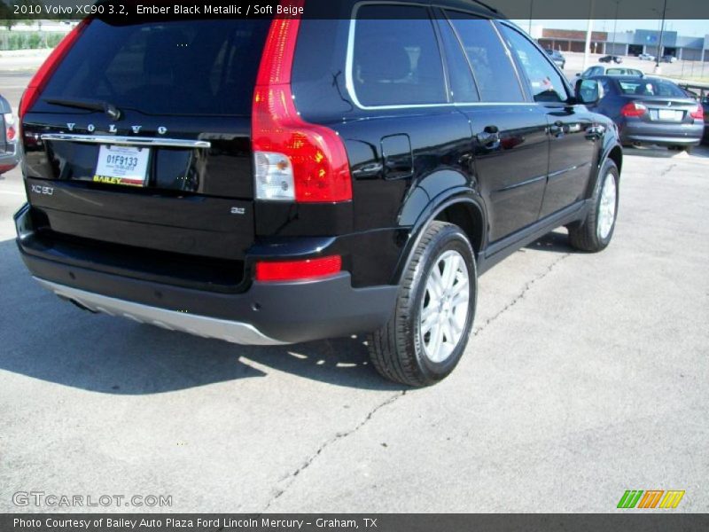 Ember Black Metallic / Soft Beige 2010 Volvo XC90 3.2