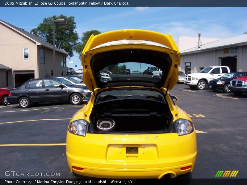 Solar Satin Yellow / Dark Charcoal 2009 Mitsubishi Eclipse GS Coupe