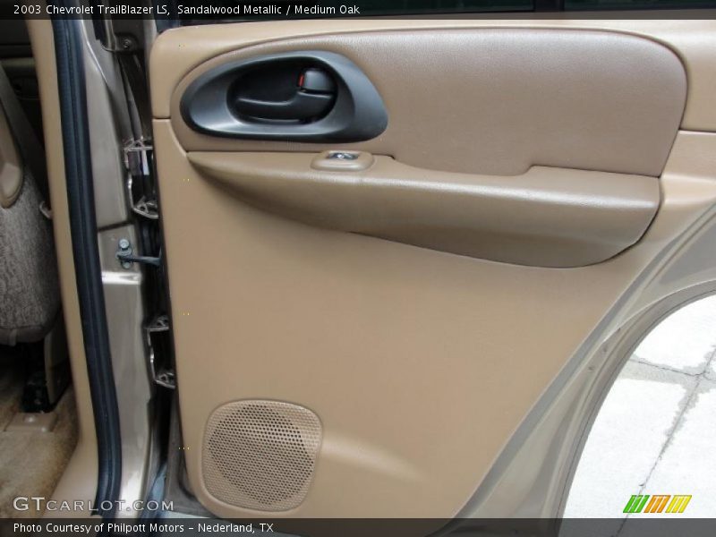 Sandalwood Metallic / Medium Oak 2003 Chevrolet TrailBlazer LS