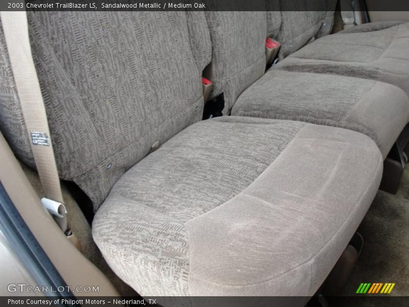 Sandalwood Metallic / Medium Oak 2003 Chevrolet TrailBlazer LS