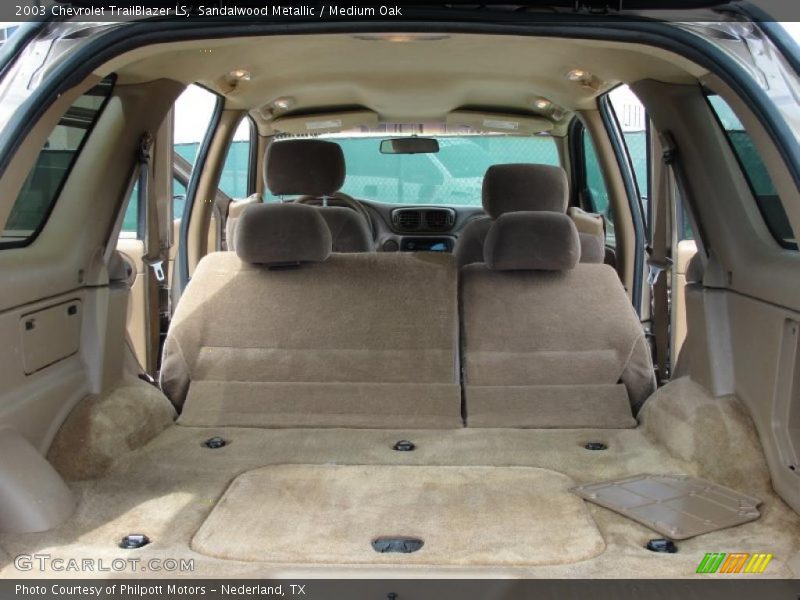 Sandalwood Metallic / Medium Oak 2003 Chevrolet TrailBlazer LS
