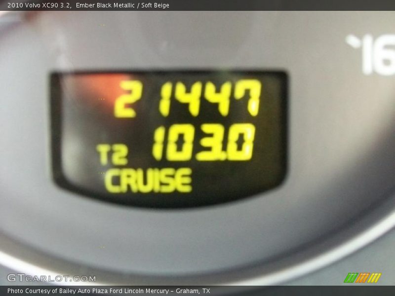 Ember Black Metallic / Soft Beige 2010 Volvo XC90 3.2