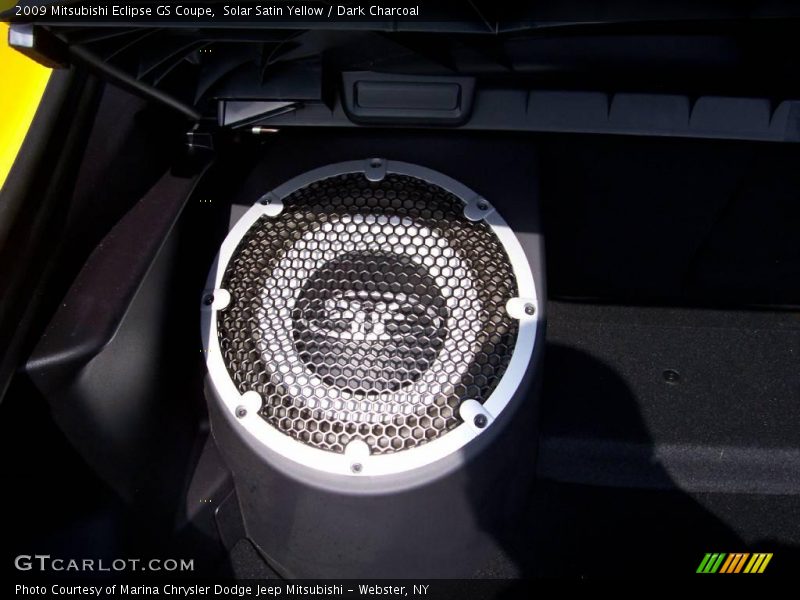 Solar Satin Yellow / Dark Charcoal 2009 Mitsubishi Eclipse GS Coupe