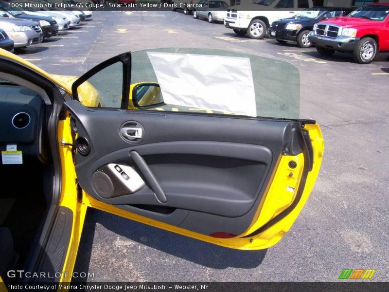 Solar Satin Yellow / Dark Charcoal 2009 Mitsubishi Eclipse GS Coupe