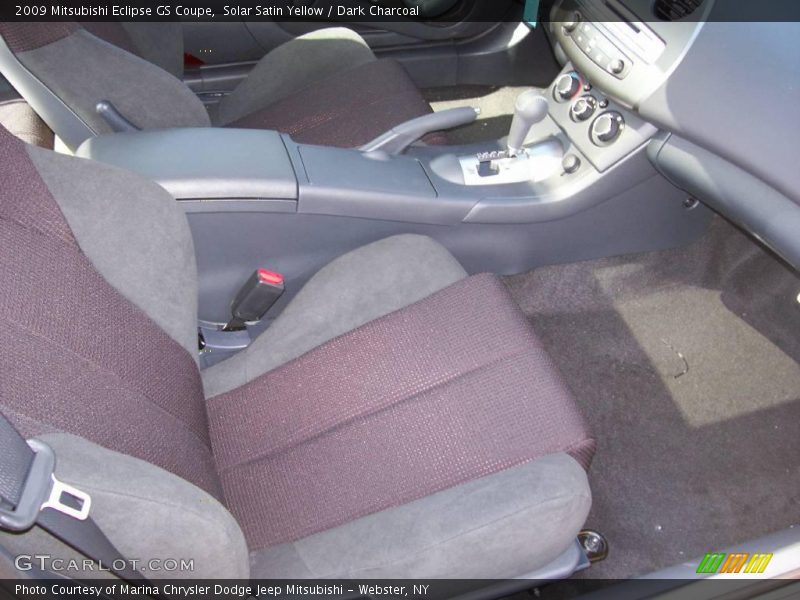 Solar Satin Yellow / Dark Charcoal 2009 Mitsubishi Eclipse GS Coupe