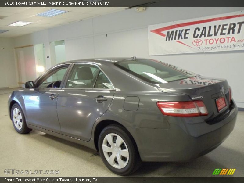 Magnetic Gray Metallic / Ash Gray 2010 Toyota Camry LE