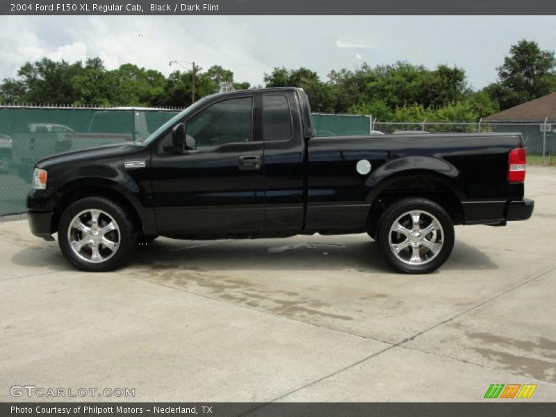 Black / Dark Flint 2004 Ford F150 XL Regular Cab