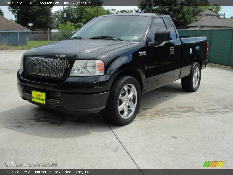 Black / Dark Flint 2004 Ford F150 XL Regular Cab