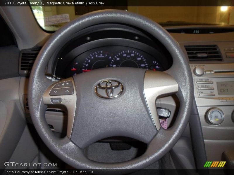 Magnetic Gray Metallic / Ash Gray 2010 Toyota Camry LE