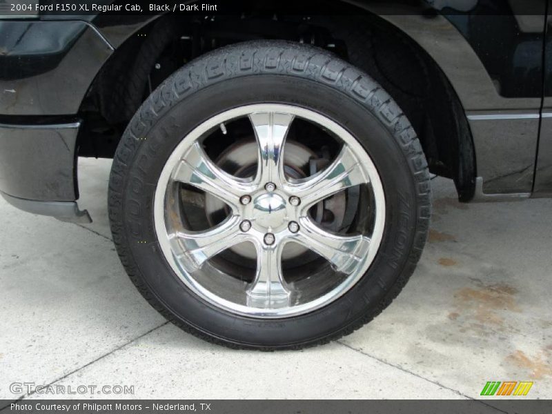 Black / Dark Flint 2004 Ford F150 XL Regular Cab