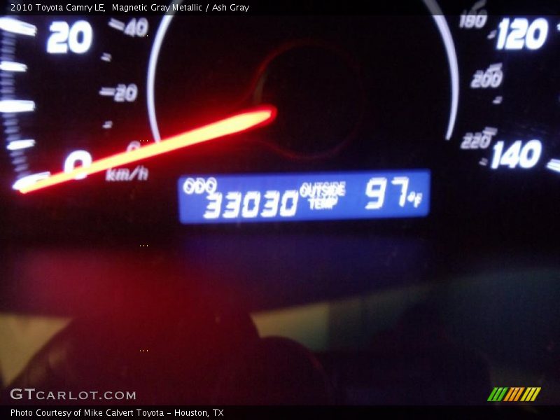 Magnetic Gray Metallic / Ash Gray 2010 Toyota Camry LE