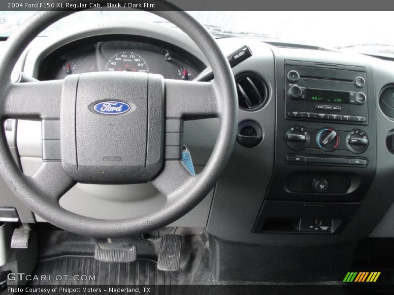 Black / Dark Flint 2004 Ford F150 XL Regular Cab