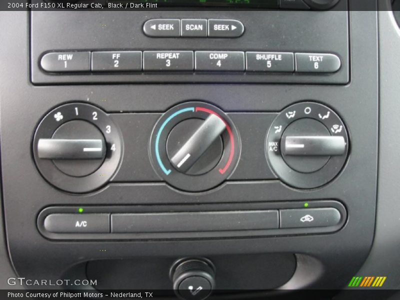 Black / Dark Flint 2004 Ford F150 XL Regular Cab