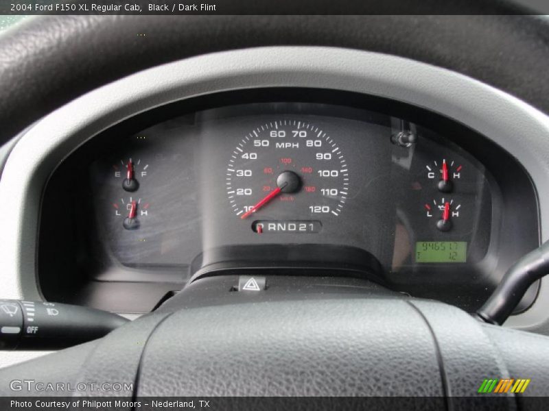 Black / Dark Flint 2004 Ford F150 XL Regular Cab