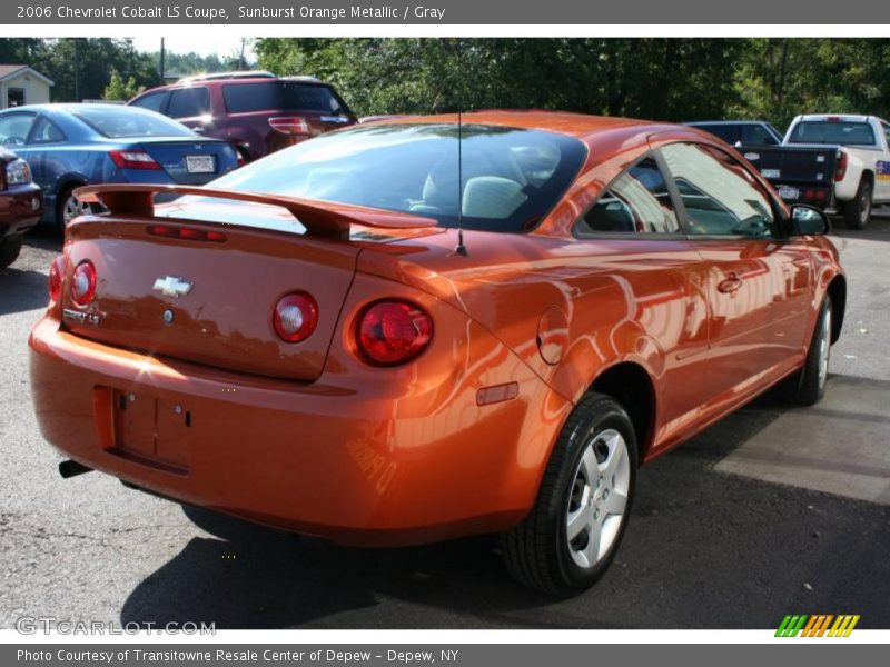 Sunburst Orange Metallic / Gray 2006 Chevrolet Cobalt LS Coupe
