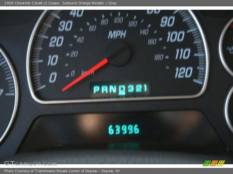 Sunburst Orange Metallic / Gray 2006 Chevrolet Cobalt LS Coupe