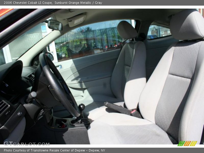 Sunburst Orange Metallic / Gray 2006 Chevrolet Cobalt LS Coupe