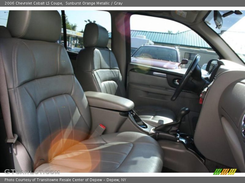 Sunburst Orange Metallic / Gray 2006 Chevrolet Cobalt LS Coupe